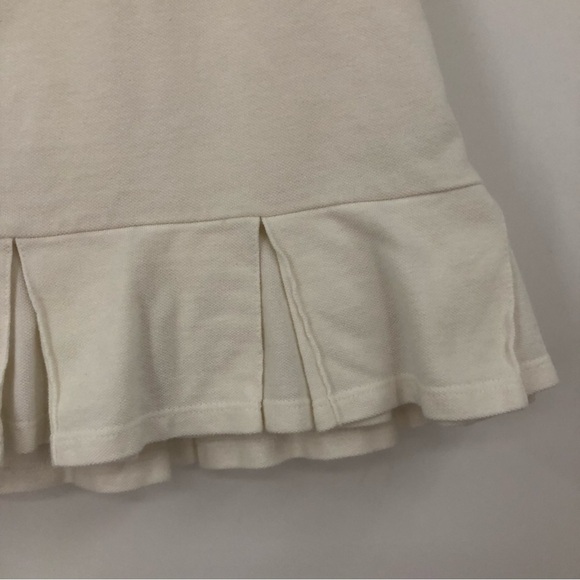 Tommy Jeans Y2K RARE Cotton Tennis Peplum Pleated Skort White Medium - Picture 5 of 10